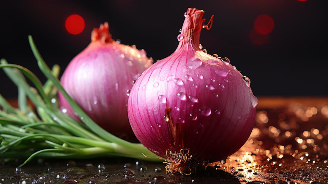 What is the effect of onion in hair care?